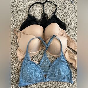 Victoria’s Secret bundle of 32C bras and small bralettes